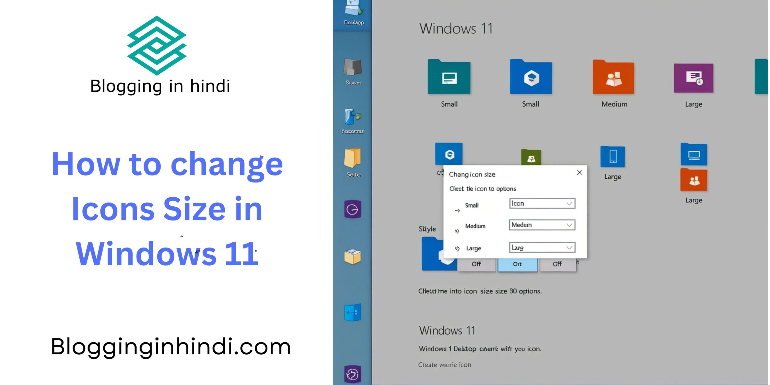 How to Change Icon Size in Windows 11